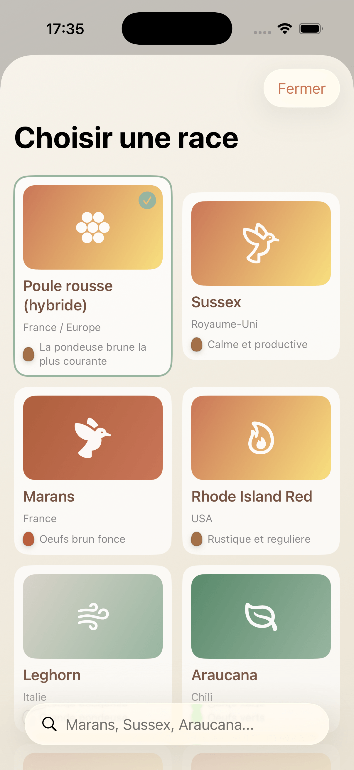 Tableau de bord quotidien EggTrack